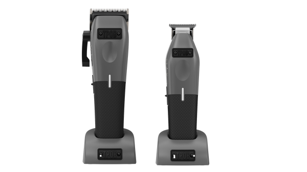Play Gun Metal Grey Bundle (Clipper & Trimmer)