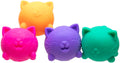Cool Kitten Teenie 4 Pack - Sensory Squeeze Toy - 1.5" in Diameter - Colors May Vary