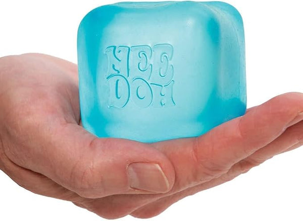 Nice Cube - Sensory Squeeze Toy with Super Solid Squish - 2.25" Cube - Color May Vary (Pack of 1)