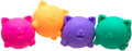 Cool Kitten Teenie 4 Pack - Sensory Squeeze Toy - 1.5" in Diameter - Colors May Vary