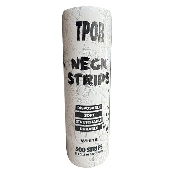 Neck Strips White- Case of 20 rolls (10,000 Strips)