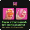 Gumdrop - Textured Sensory Toy with Super Solid Squish - 2.5" Tall - Colors May Vary (Pack of 1)