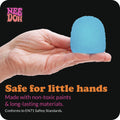Gumdrop - Textured Sensory Toy with Super Solid Squish - 2.5" Tall - Colors May Vary (Pack of 1)