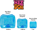 Nice Ice Baby - Sensory Squeeze Toy - Super Solid Squish - 1.25" Wide - Color May Vary (Pack of 1)