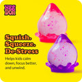Dream Drop - Sensory Squeeze Toy with Dreamy Smooth Squeeze - 3" Tall - Color May Vary (Pack of 1)