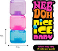 Nice Ice Baby - Sensory Squeeze Toy - Super Solid Squish - 1.25" Wide - Color May Vary (Pack of 1)
