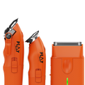 PLAY-3-PACK – Orange Edition (Clipper, Trimmer & Shaver with 3-Way Stand)